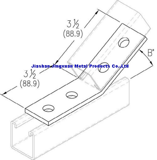 4 Hole Open Angle Connector